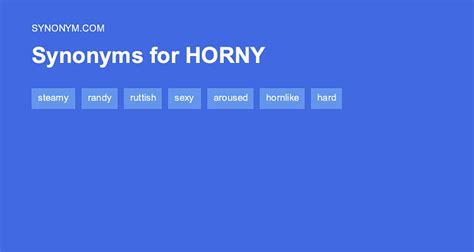 what is a horny|horny adjective .